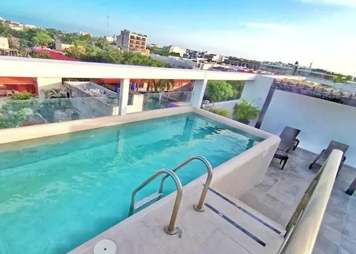 Vip! Pent-house With Your Private Pool & Chairs 2 Bedrooms Playa del Carmen