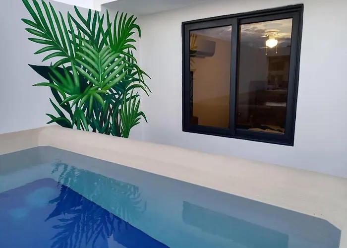 Vip! Pent-house With Your Private Pool & Chairs 2 Bedrooms * Playa del Carmen
