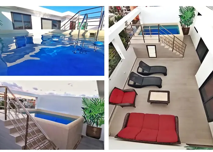 Appartement Vip! Pent-house With Your Private Pool & Chairs 2 Bedrooms *